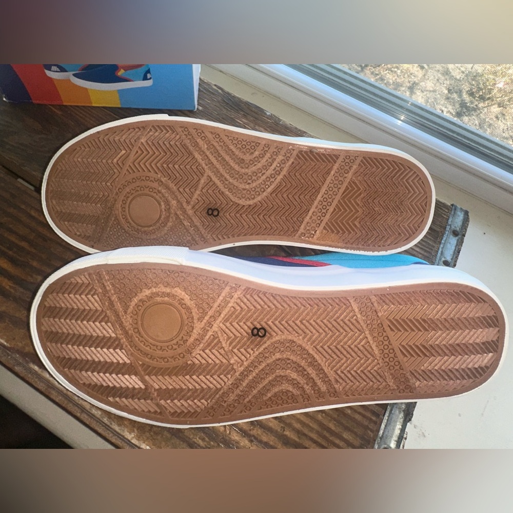 Aldi Gear Canvas Slip-slip Ons Women’s Size 8 ~ New - Picture 2 of 9